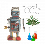 Artificial Intelligence Could Bring Us the New Iso E Super. Will It? ai-molecule-design-collage