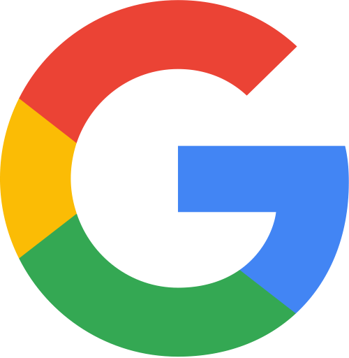 The Google logo: a large sans-serif capital letter G in red, yellow, green, and blue.